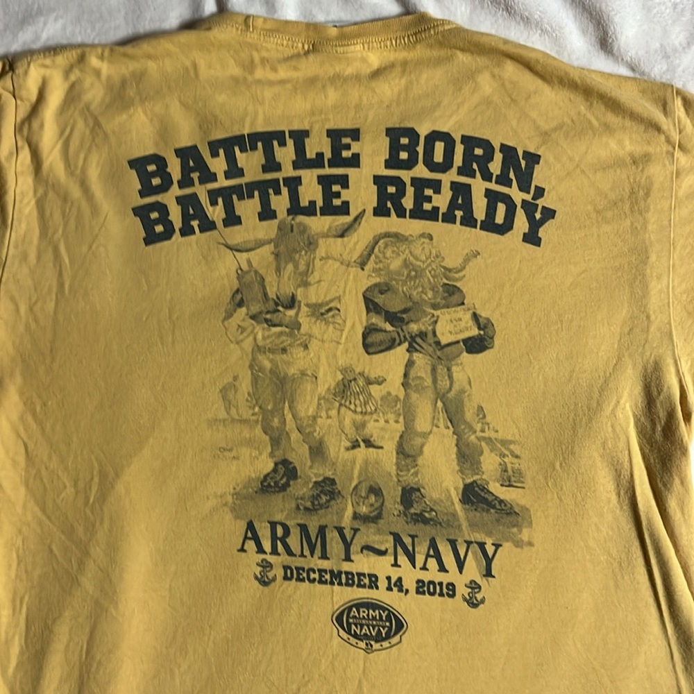 Army-Navy game 2019 Yellow Long Sleeve Shirt